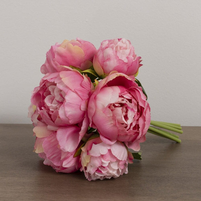 Signature HomeStyles Floral Picks & Stems Pink Peony Bouquet