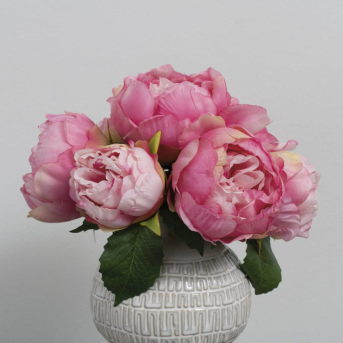 Signature HomeStyles Floral Picks & Stems Pink Peony Bouquet