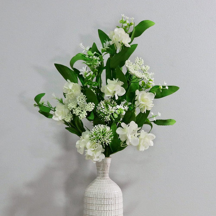 Signature HomeStyles Floral Picks & Stems White Florals 2pc Pick Set