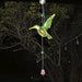 Signature HomeStyles Garden Decor- Solar Solar Hummingbird Hanger