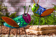 Signature HomeStyles Solar Lighted Metal Grasshopper