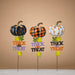 Signature HomeStyles Garden Decor Trick-Or-Treat 3pc Garden Stake Set