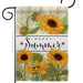 Signature HomeStyles Garden Flags Happy Sunflower Summer Garden Flag