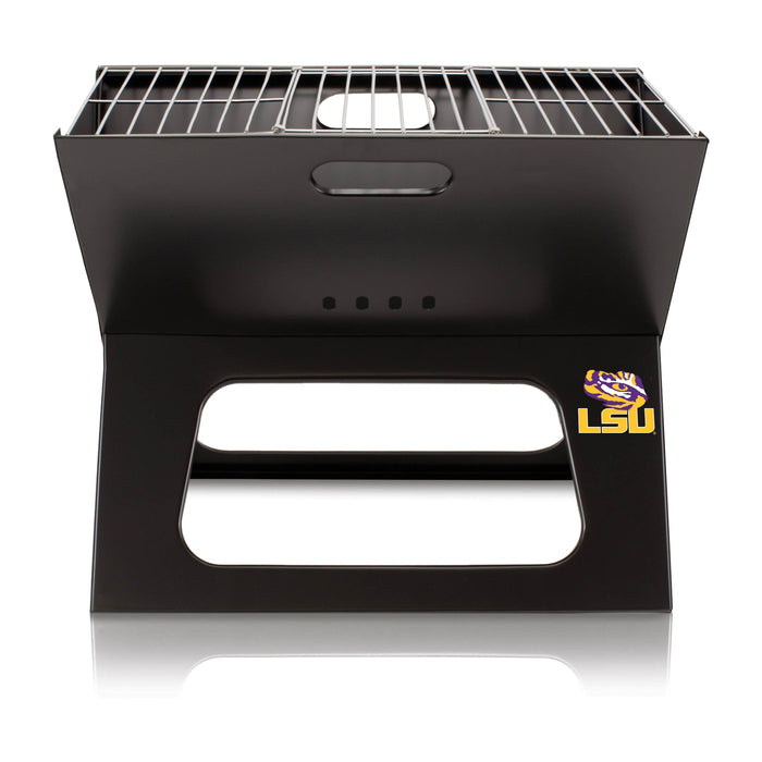 Signature HomeStyles Grills Louisiana State University NCAA Portable Charcoal BBQ Grill