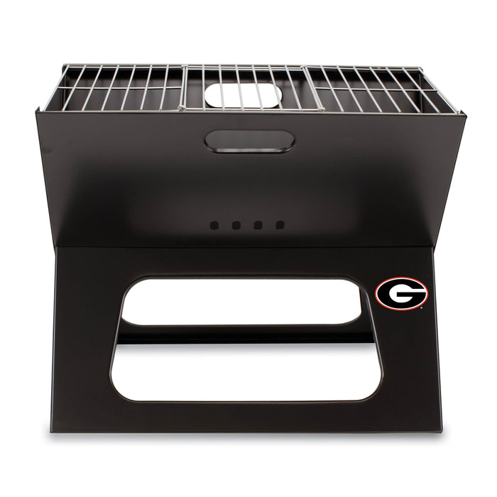 Signature HomeStyles Grills University of Georgia NCAA Portable Charcoal BBQ Grill