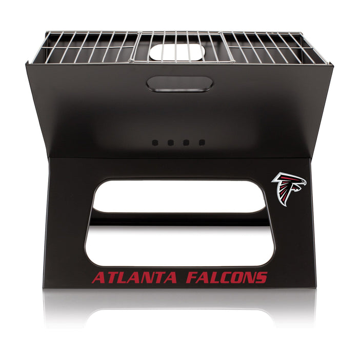 Signature HomeStyles Grills Atlanta Falcons NFL Portable Charcoal BBQ Grill