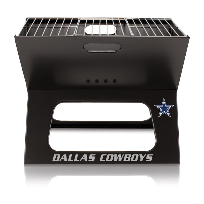 Signature HomeStyles Grills Dallas Cowboys NFL Portable Charcoal BBQ Grill