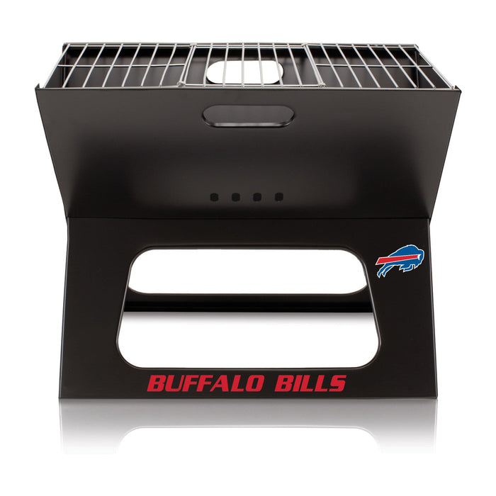 Signature HomeStyles Grills Buffalo Bills NFL Portable Charcoal BBQ Grill