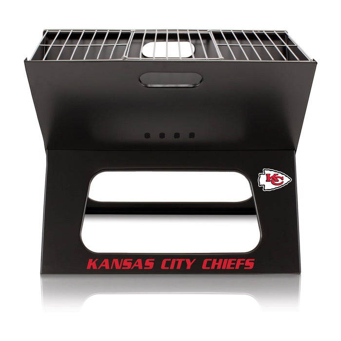 Signature HomeStyles Grills Kansas City Chiefs NFL Portable Charcoal BBQ Grill