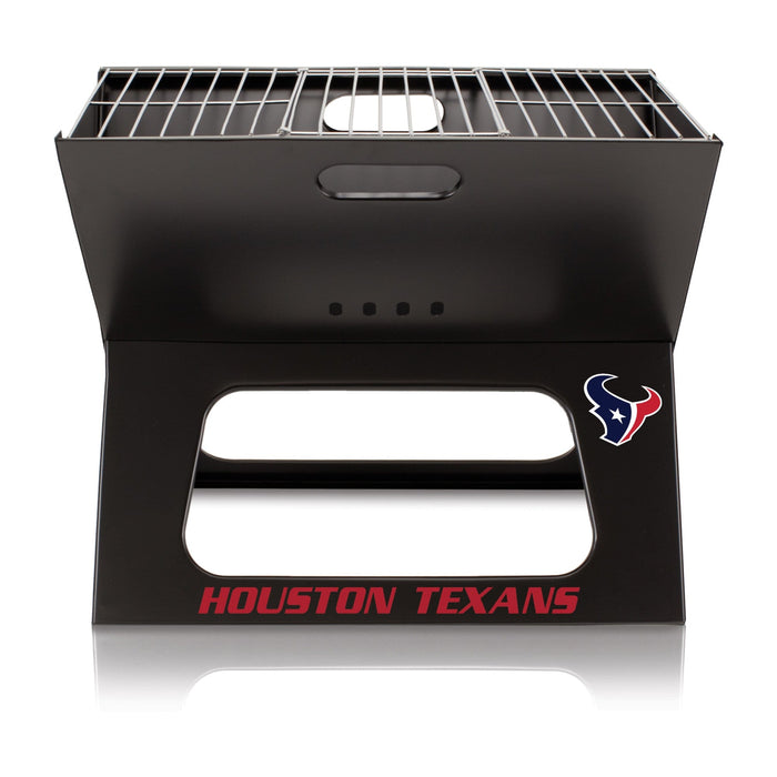 Signature HomeStyles Grills Houston Texans NFL Portable Charcoal BBQ Grill