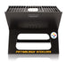 Signature HomeStyles Grills Pittsburgh Steelers NFL Portable Charcoal BBQ Grill