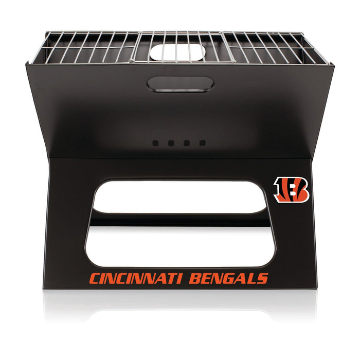 Signature HomeStyles Grills Cincinnati Bengals NFL Portable Charcoal BBQ Grill