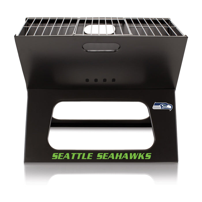 Signature HomeStyles Grills Seattle Seahawks NFL Portable Charcoal BBQ Grill