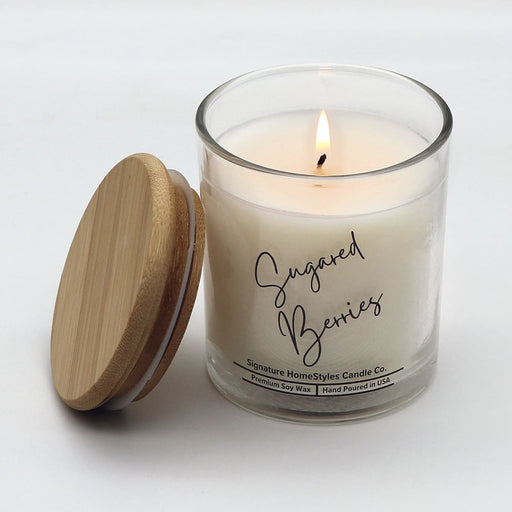 Signature HomeStyles Jar Candle Sugared Berries Soy Candle