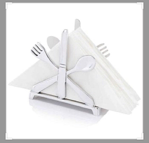 Signature HomeStyles Kitchen Accessories Cut-Out Detail Napkin Holder