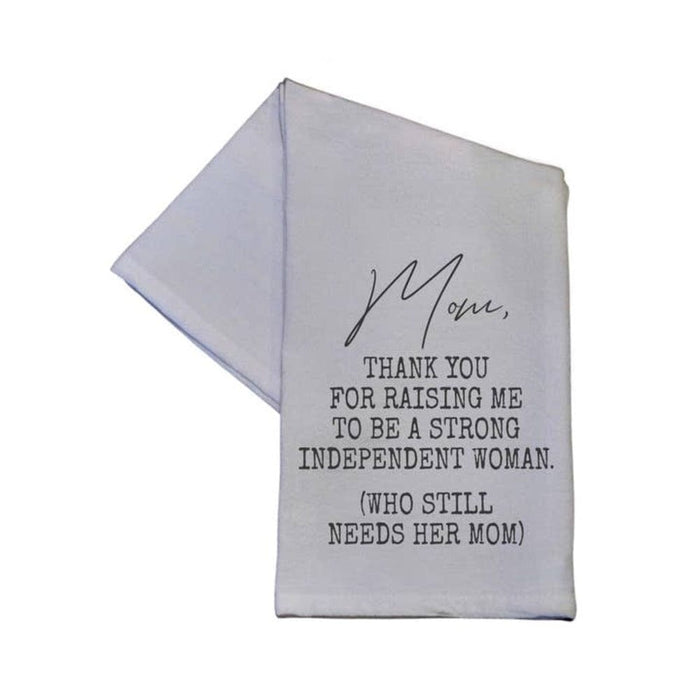 Signature HomeStyles Kitchen Accessories Mom Thank You Tea Towel 2 pc Set