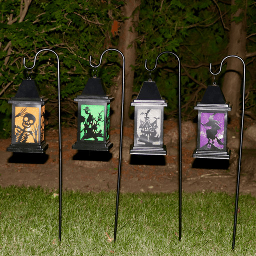 Signature HomeStyles Lanterns Halloween LED Lantern with Stake