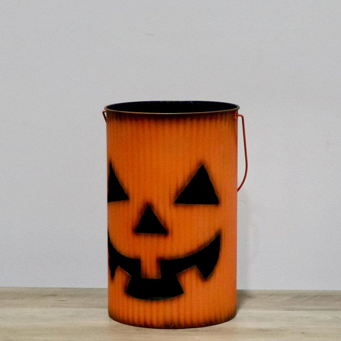 Signature HomeStyles Lanterns Medium Metal Jack O Lantern Buckets