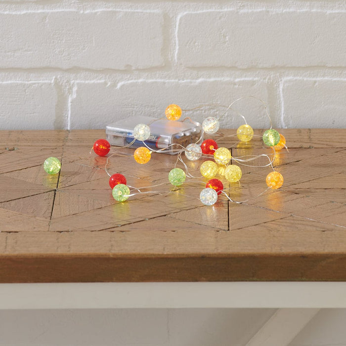 Signature HomeStyles Light Strings Colored Balls LED String Lights