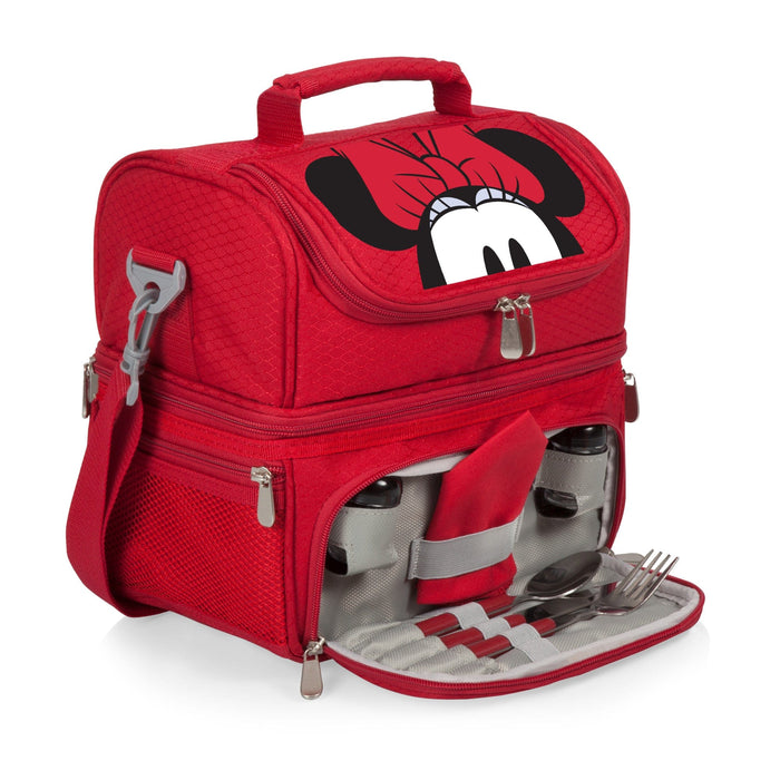 Signature HomeStyles Lunch Boxes, Bags & Totes Minnie Mouse - Red Lunch Bag Cooler with Utensils