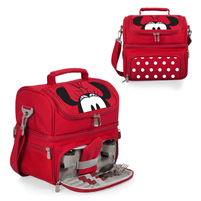 Signature HomeStyles Lunch Boxes, Bags & Totes Minnie Mouse - Red Lunch Bag Cooler with Utensils