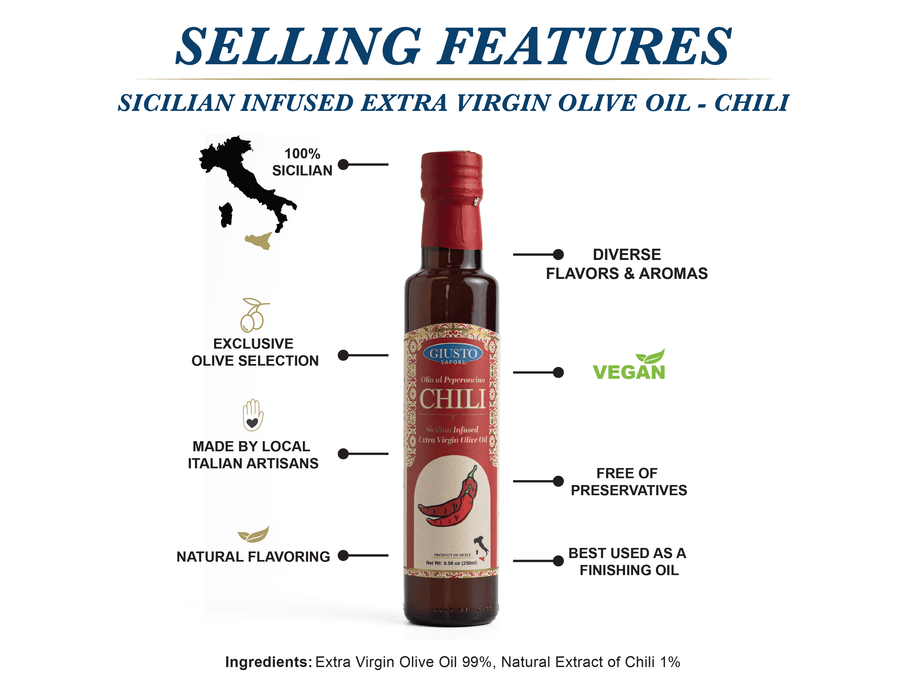 Signature HomeStyles Olive Oils Sicilian Chili Infused Olive Oil