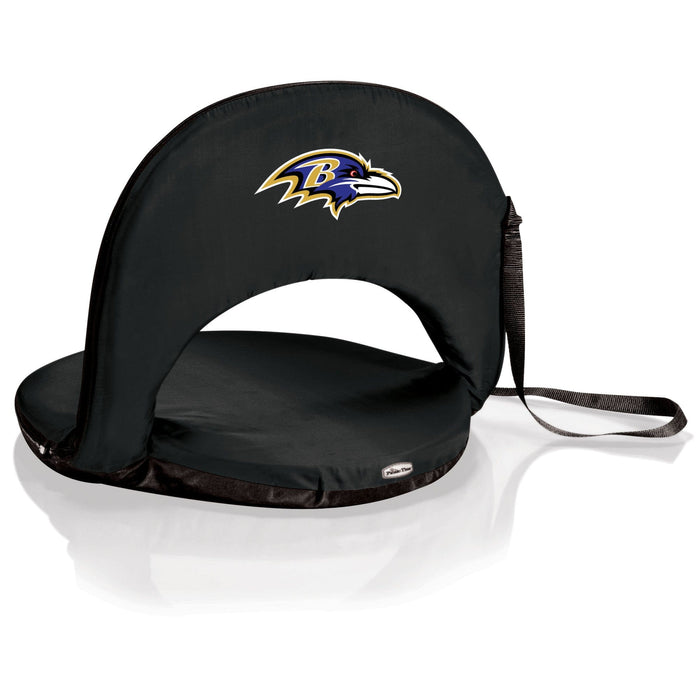 Signature HomeStyles Outdoor Chairs Baltimore Ravens NFL Oniva Portable Reclining Seat