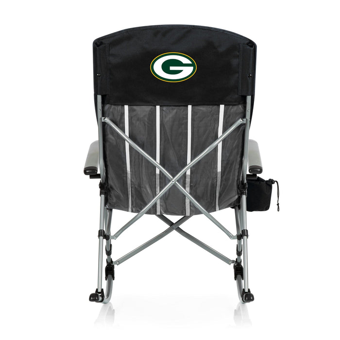 Signature HomeStyles Outdoor Chairs Green Bay Packers NFL Outdoor Rocking Chair