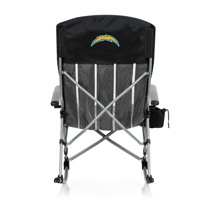 Signature HomeStyles Outdoor Chairs Los Angeles Chargers NFL Outdoor Rocking Chair