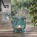 Signature HomeStyles Garden Decor Glass 2pc Tealight Holder