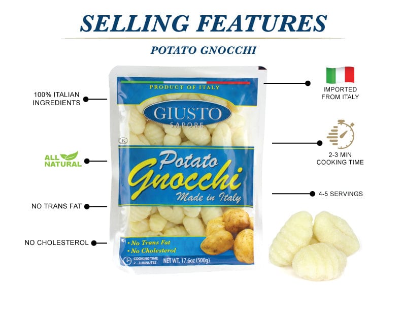 Signature HomeStyles Pasta & Risotto Italian Potato Gnocchi Classic