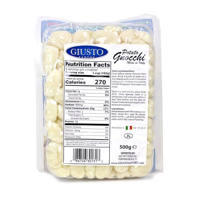 Signature HomeStyles Pasta & Risotto Italian Potato Gnocchi Classic set of 2