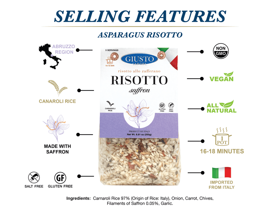 Signature HomeStyles Pasta & Risotto Italian Saffron Risotto