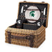 Signature HomeStyles Picnic Baskets Michigan State University NCAA Champion Picnic Basket