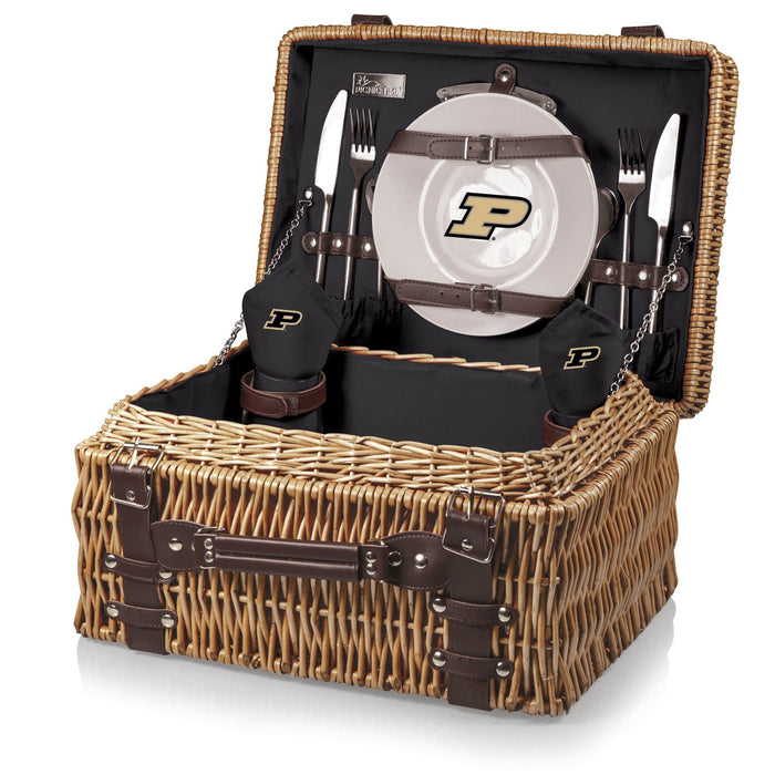 Signature HomeStyles Picnic Baskets Purdue NCAA Champion Picnic Basket