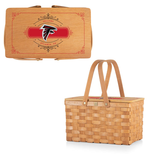 Signature HomeStyles Picnic Baskets NFL Poppy Picnic Basket- Beige