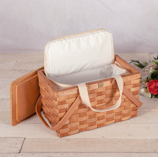 Signature HomeStyles Picnic Baskets NFL Poppy Picnic Basket- Beige