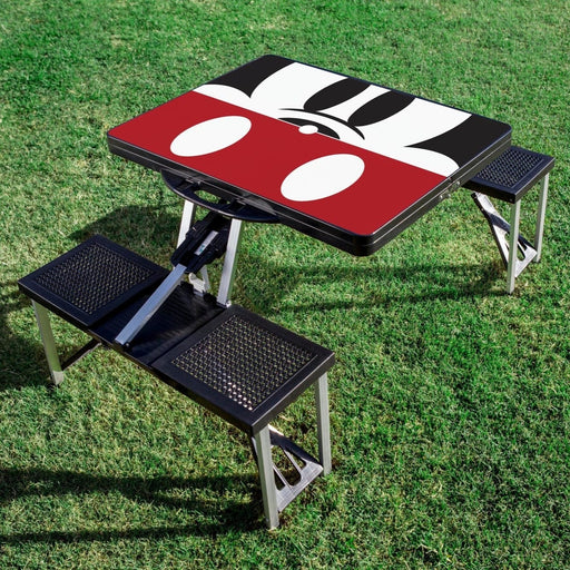 Signature HomeStyles Picnic Tables Mickey Mouse - Portable Folding Table with Seats