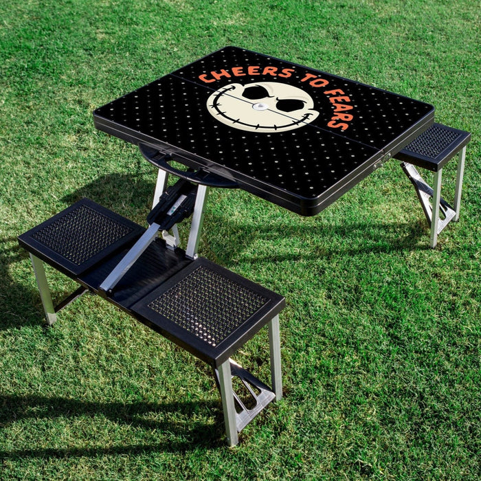 Signature HomeStyles Picnic Tables Nightmare Before Christmas Jack - Portable Folding Table with Seats