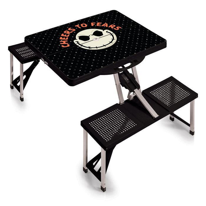 Signature HomeStyles Picnic Tables Nightmare Before Christmas Jack - Portable Folding Table with Seats