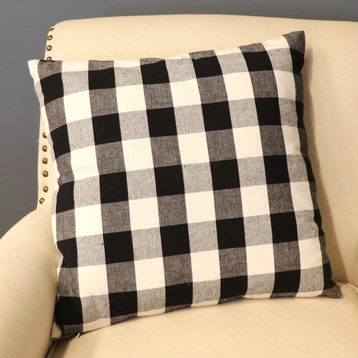 Signature HomeStyles Pillow Covers Black Buffalo Check 18" Pillow Cover