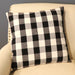 Signature HomeStyles Pillow Covers Black Buffalo Check 18" Pillow Cover