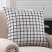 Signature HomeStyles Pillow Covers Black Small Check 18" Pillow Cover