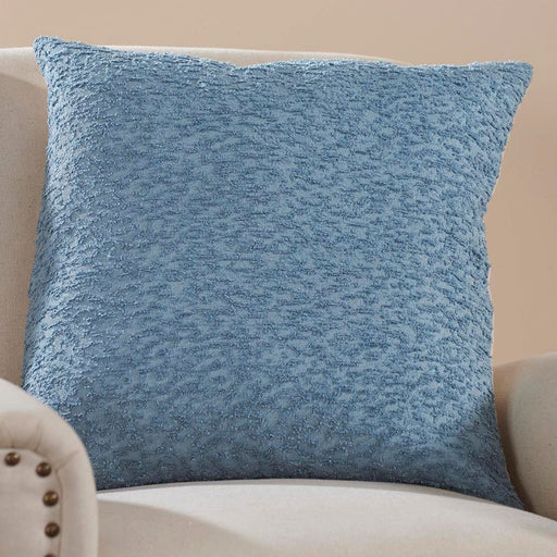 Signature HomeStyles Pillow Covers Blue Nubby 18" Pillow Cover