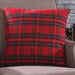 Signature HomeStyles Pillow Covers Christmas Plaid 18" Pillow Cover