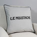 Signature HomeStyles Pillow Covers Le Moustache 18" Pillow Cover