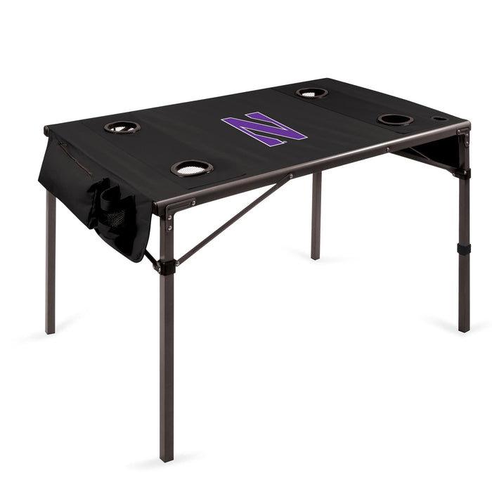 Signature HomeStyles Portable Tables Northwestern University NCAA Portable Folding Travel Table