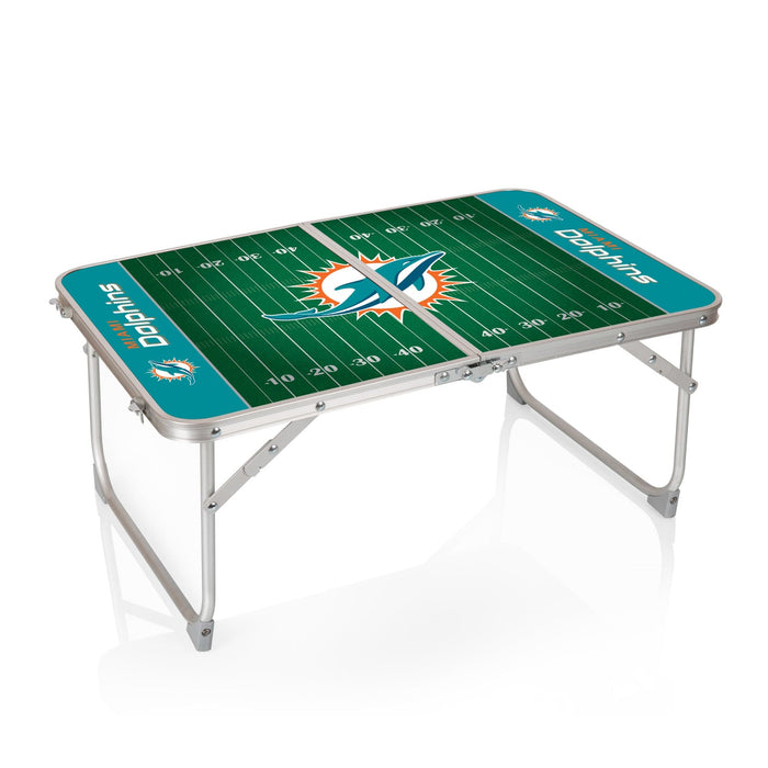 Signature HomeStyles Portable Tables Miami Dolphins NFL Mini Portable Table