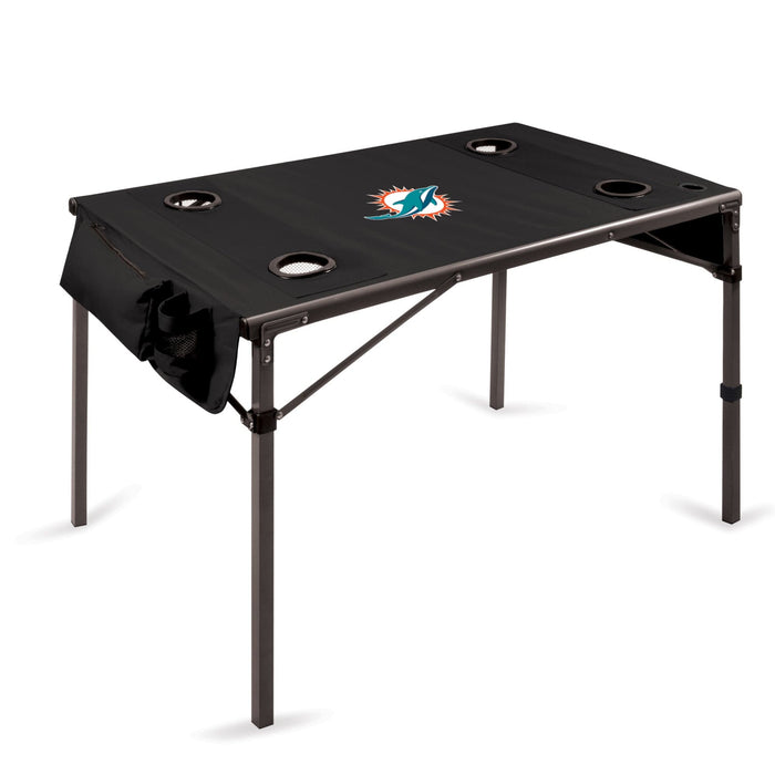 Signature HomeStyles Portable Tables Miami Dolphins NFL Portable Folding Table