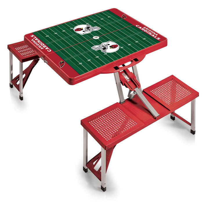 Signature HomeStyles Portable Tables Arizona Cardinals NFL Portable Picnic Folding Table